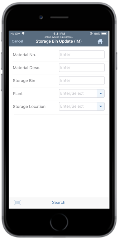 Material Document Search