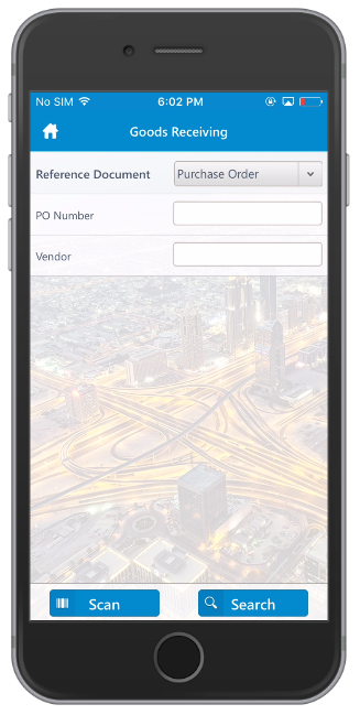 Goods Receiving Using Purchase Order