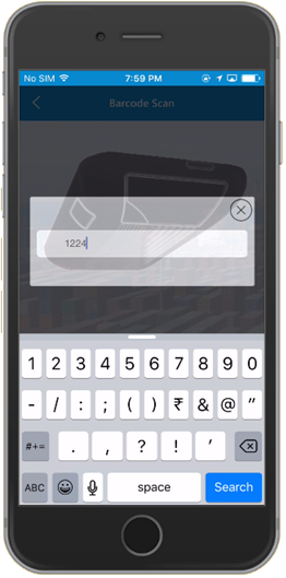 Scan Asset Tag ID