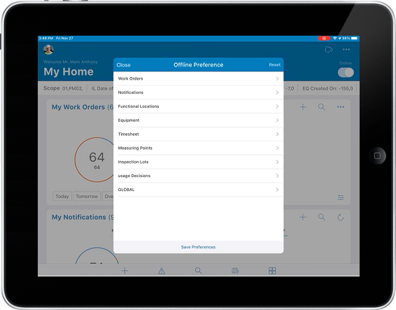 Image of User Preferences