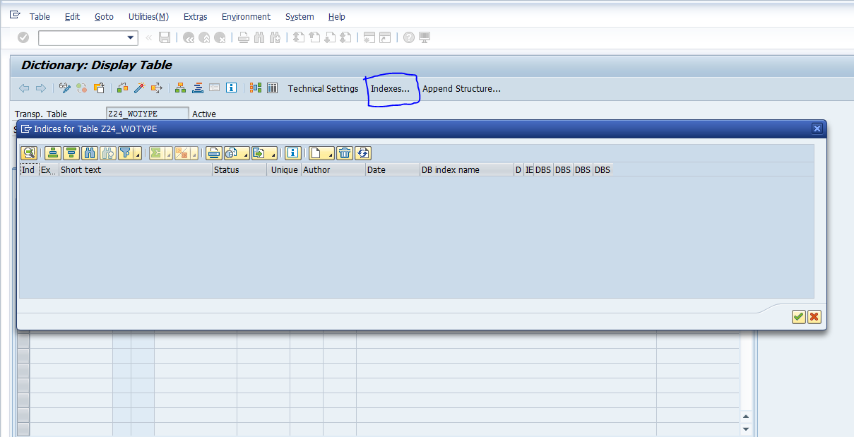 Create Secondary Index