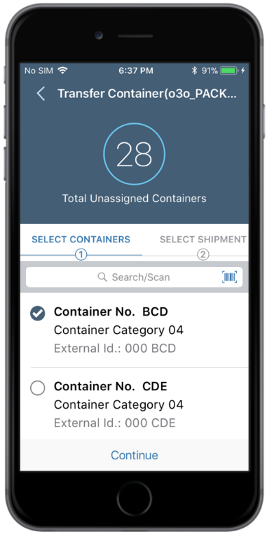 Select Container