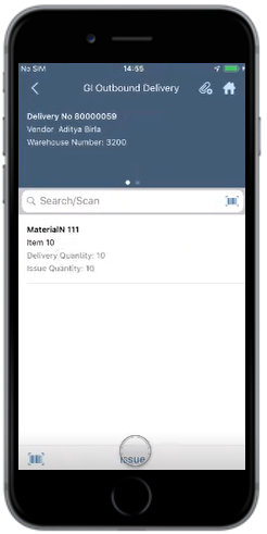 Outbound Delivery Line Items