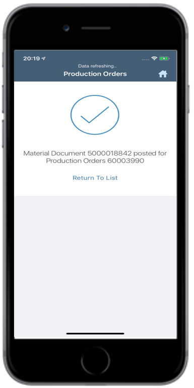 Goods Receipt using Purchase Order Posting