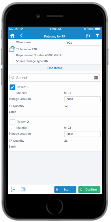 Transfer Requirements details