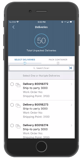 Select Deliveries