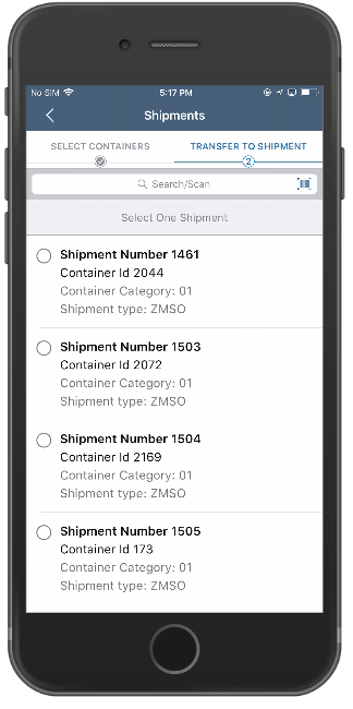 Select Shipment